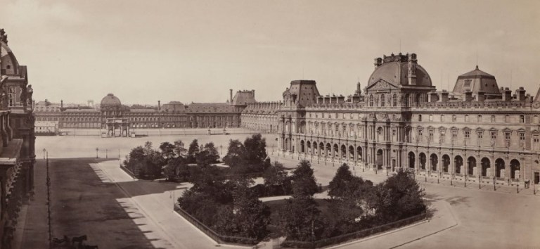 frédéric-martens-le-louvre-et-les-tuileries-(vue-prise-du-louvre)