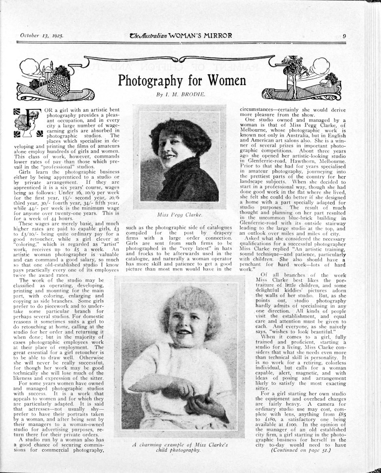 Photography for women