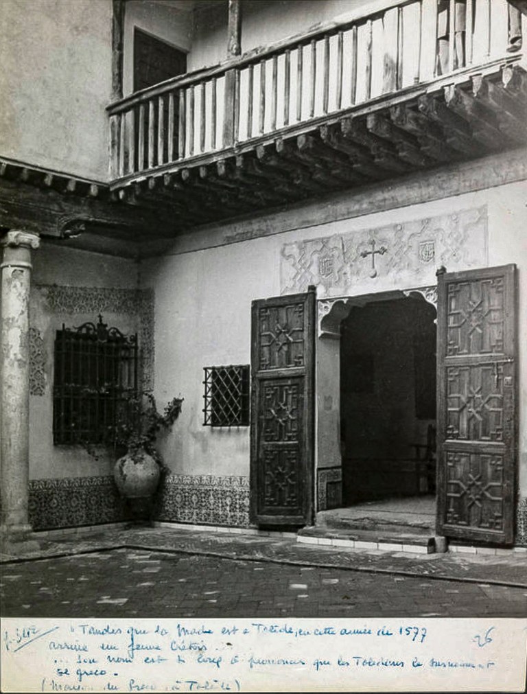 Casa del Greco. Fotografía de Yvonne Chevalier en 1949 © Roger Viollet-Enhanced