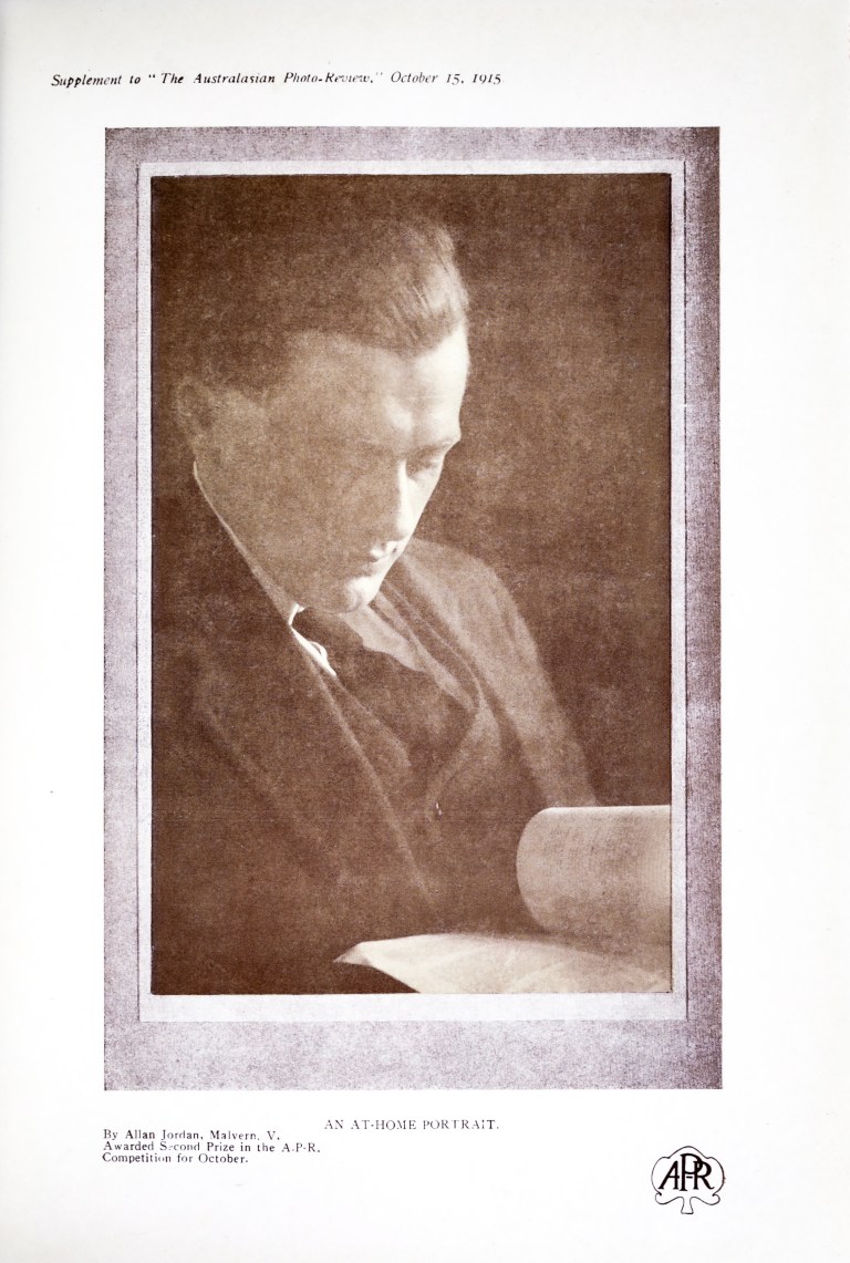 AN AT HOME PORTRAIT.