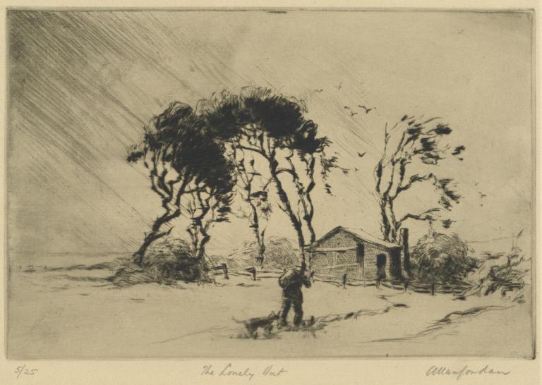 The lonely hut (1920s-1934) Allan JORDAN