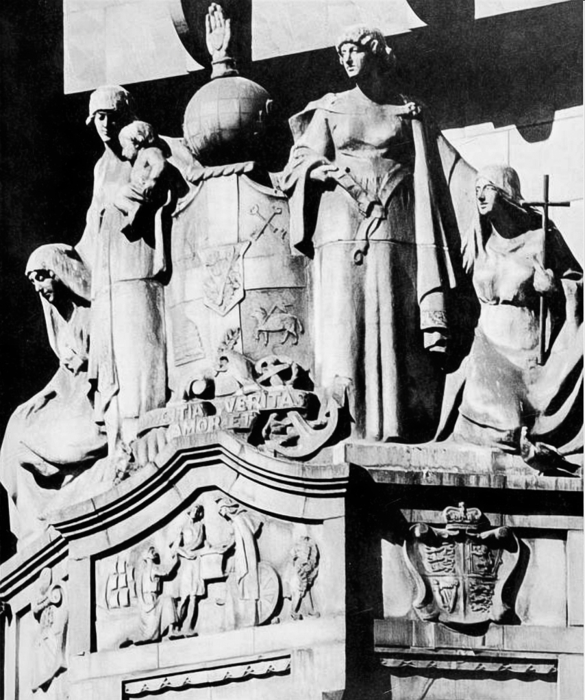 Dutton sculpture Manchester Unity