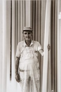 James McArdle (1979) Moulder, Picton Hopkins factory, Richmond. Gelatin silver print from 4x5 negative